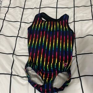Plum practice wear gymnastics leotard